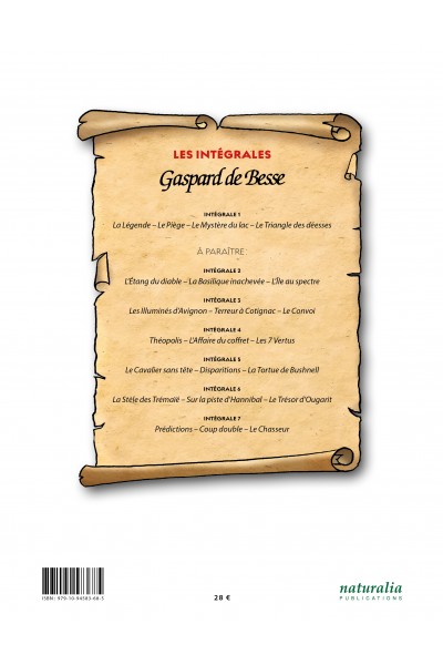 Gaspard de Besse Intégrale 1 Gaspard de Besse Intégrale 1