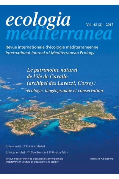 Ecologia mediterranea Vol. 43 (2) - 2017 Ecologia mediterranea Vol. 43 (2) - 2017