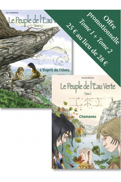 Offre promotionnelle : Le Peuple de l'Eau Verte Tome 1 + Tome 2 Offre promotionnelle : Le Peuple de l'Eau Verte Tome 1 + Tome 2